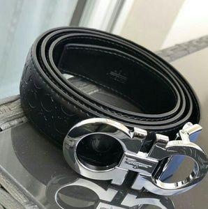 Designer belt silver